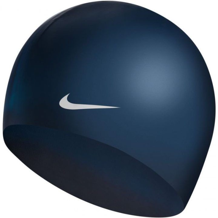 Uniseks elastinga plaukimo kepuraitė Nike Os Solid, tamsiai mėlyna