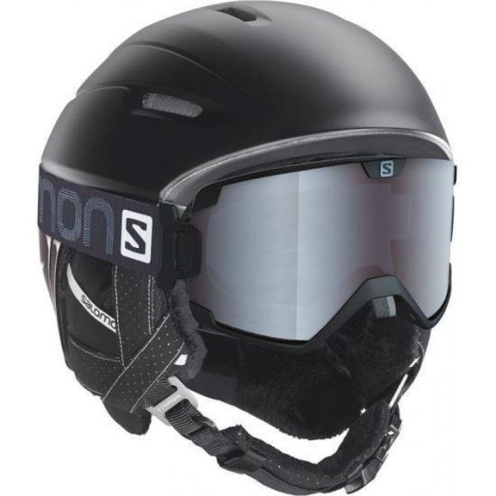 Slidinėjimo šalmas Salomon Ranger 4D, matinis juodas