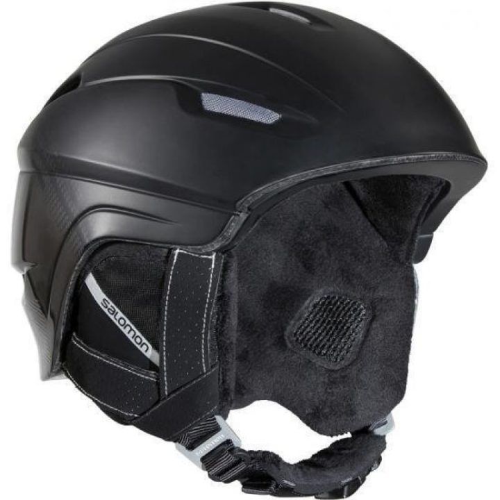 Slidinėjimo šalmas Salomon Ranger 4D, matinis juodas