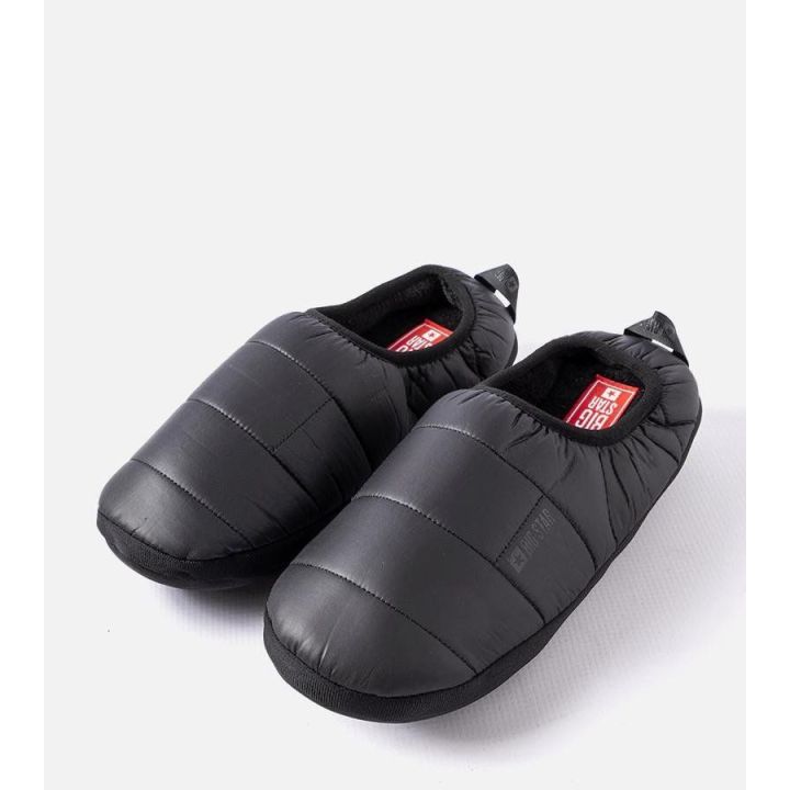 Vyriškos juodos šiltos šlepetės KK174363