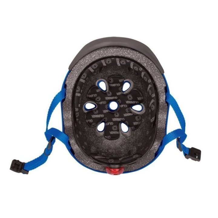 Vaikiškas dviračio šalmas su LED Globber Elite Lights, XS/S dydis