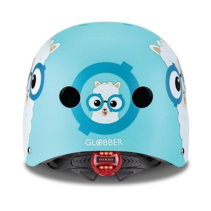 Vaikiškas dviračio šalmas Globber Elite Lights, XS/S, mėlynas