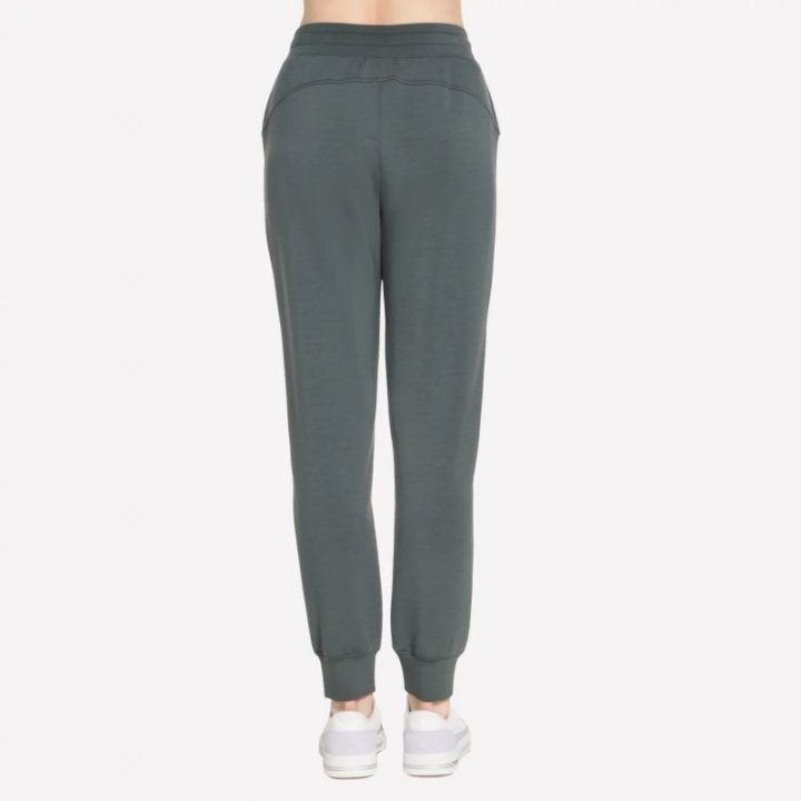Sportinės kelnės Skechers Skechluxe Elevate, L dydžio, žalios