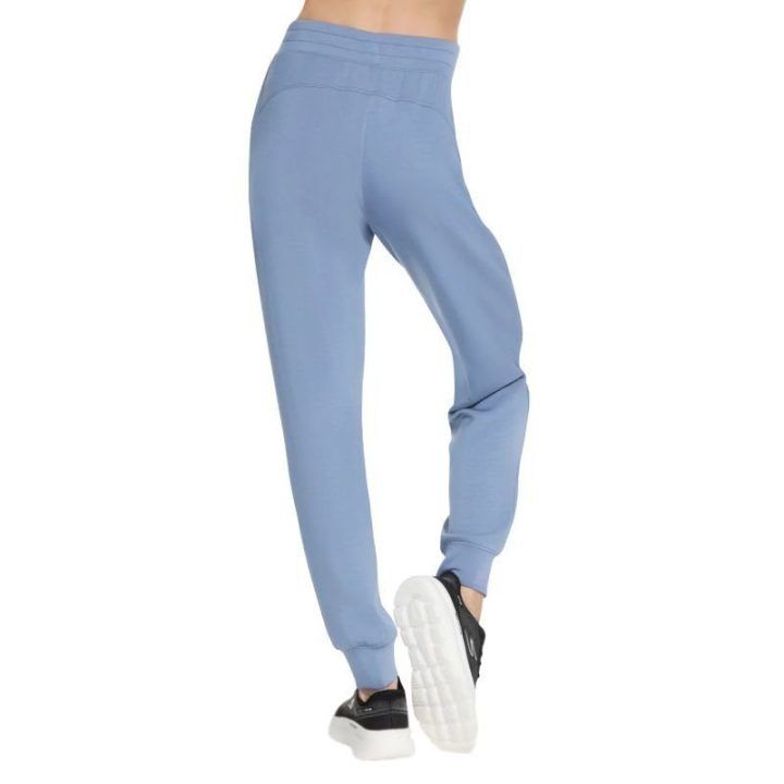 Sportinės kelnės Skechers Skechluxe Elevate, baltos
