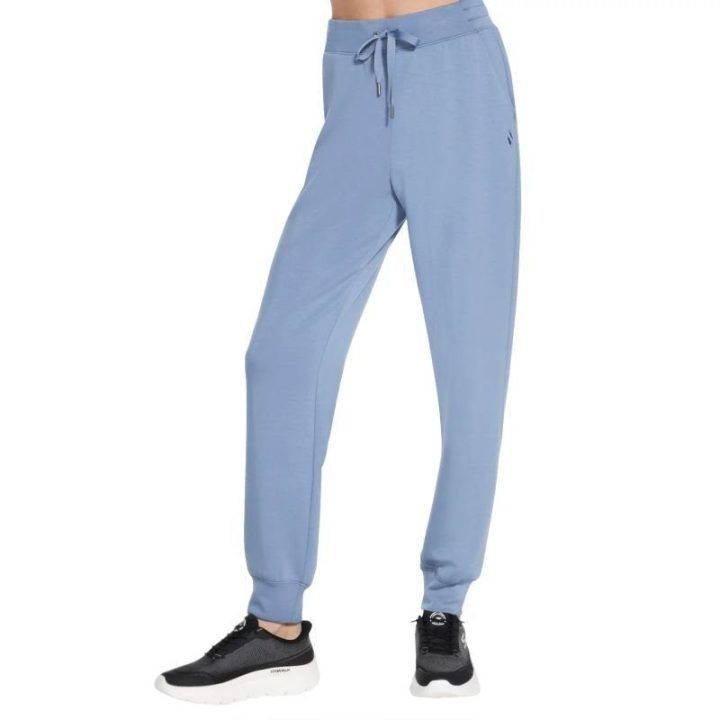 Sportinės kelnės Skechers Skechluxe Elevate, baltos