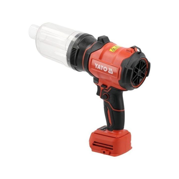 Pūstuvas-siurblys 18 V Yato YT-829385, juodas ir raudonas