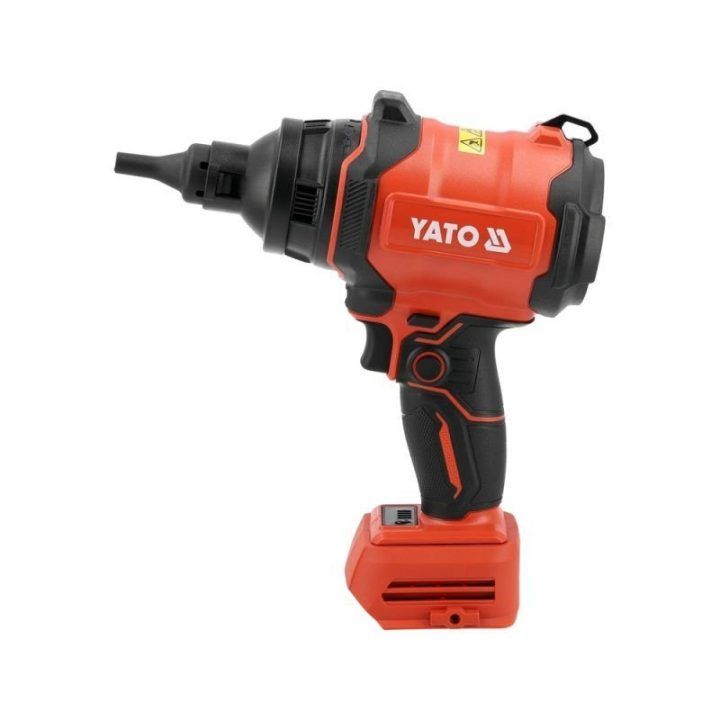 Pūstuvas-siurblys 18 V Yato YT-829385, juodas ir raudonas
