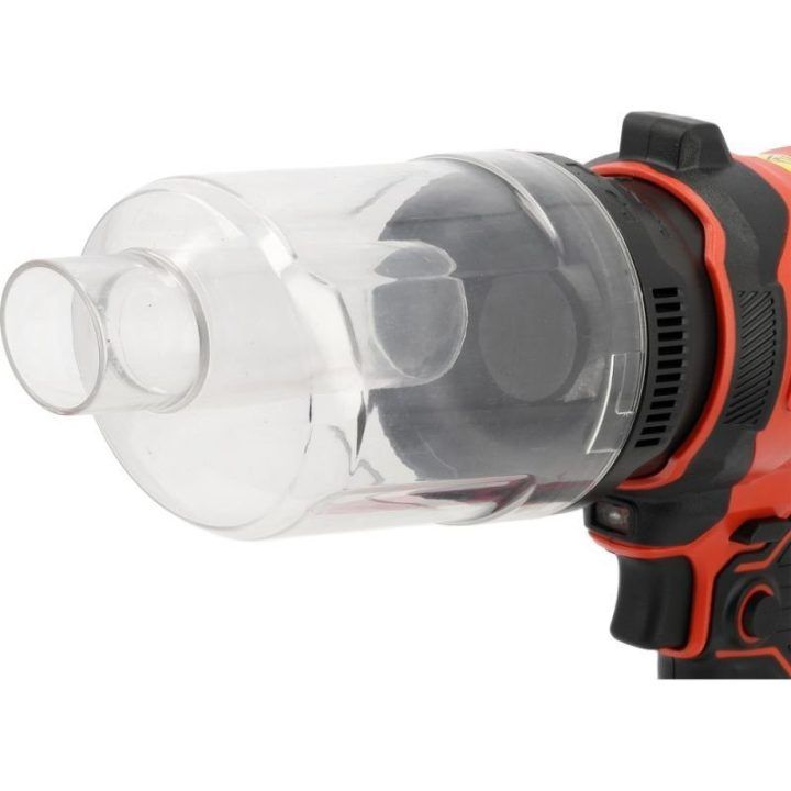 Pūstuvas-siurblys 18 V Yato YT-829385, juodas ir raudonas