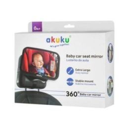 Automobilinis veidrodėlis su 360° reguliavimu Akuku, juodas