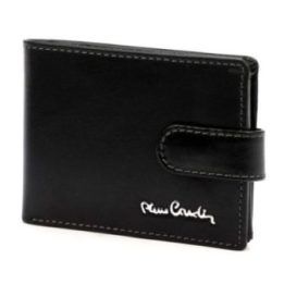 Pierre Cardin piniginė, 11,5 × 8,5 × 2,8 cm – juoda