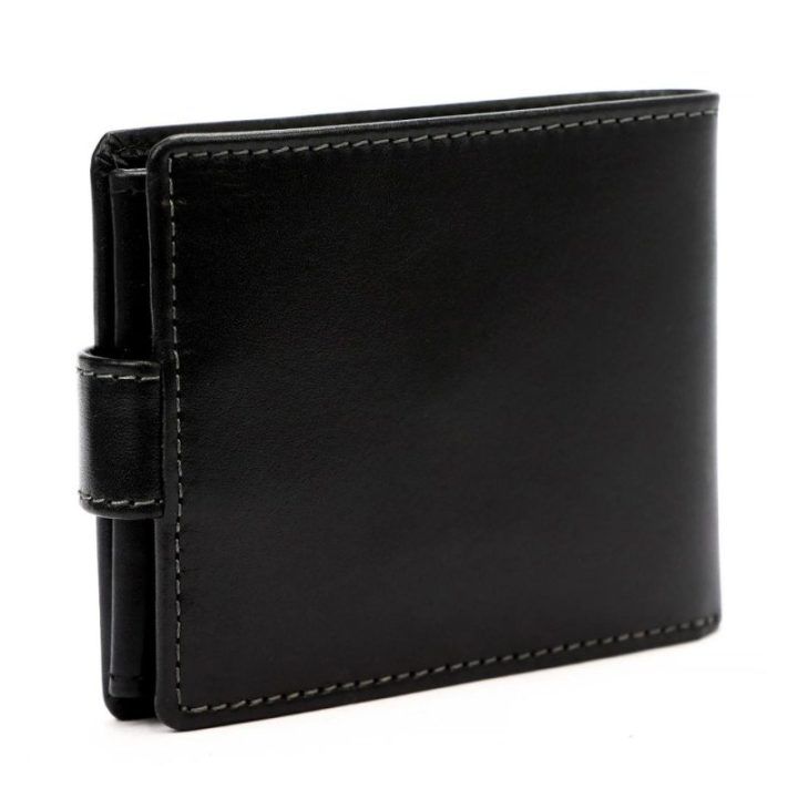 Pierre Cardin piniginė, 11,5 × 8,5 × 2,8 cm – juoda