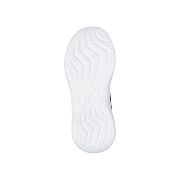 Vaikiški sportbačiai su adaptyviu užsegimu Skechers, juodi