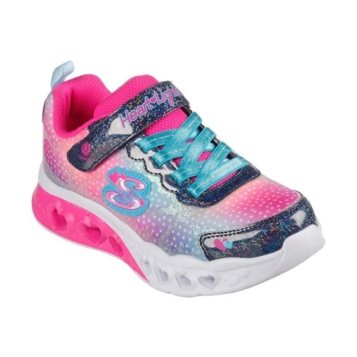 Sportbačiai mergaitėms Skechers Heart Lights, įvairiaspalviai