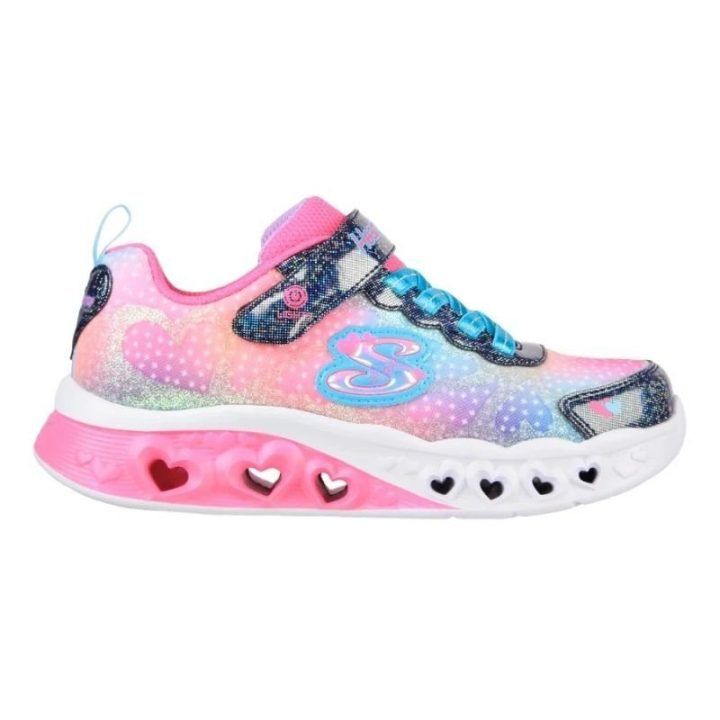 Sportbačiai mergaitėms Skechers Heart Lights, įvairiaspalviai