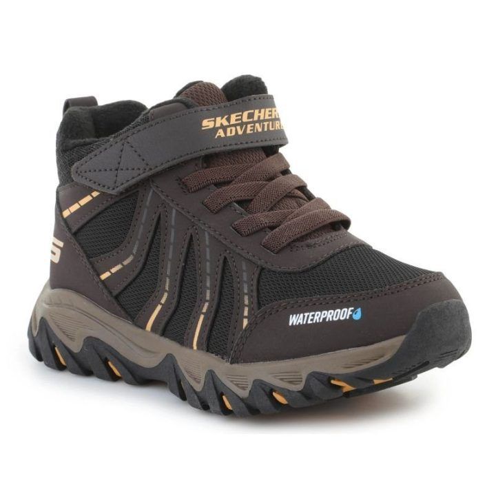 Vaikiški sportbačiai Skechers Rugged Ranger, juodi ir rudi