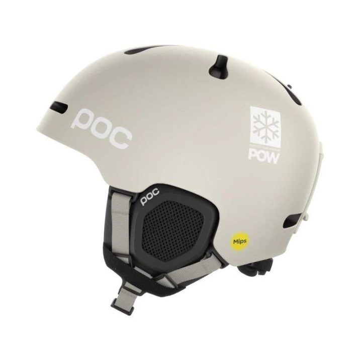 Unisex slidinėjimo šalmas POC Fornix MIPS POW JJ, M/L dydis, pilkas