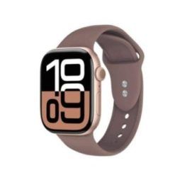 Dirželis Apple Watch 38/40/41/42 mm Crong Liquid, rudas