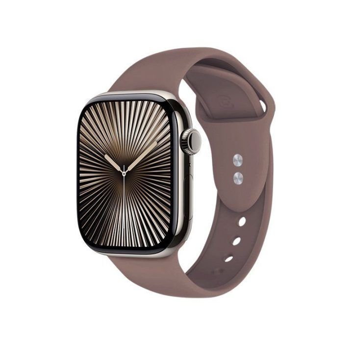 Dirželis Apple Watch 38/40/41/42 mm Crong Liquid, rudas
