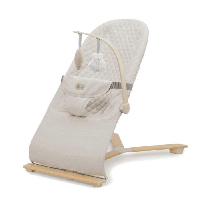 Kūdikio supamasis gultukas Kinderkraft MIMI, smėlio spalvos