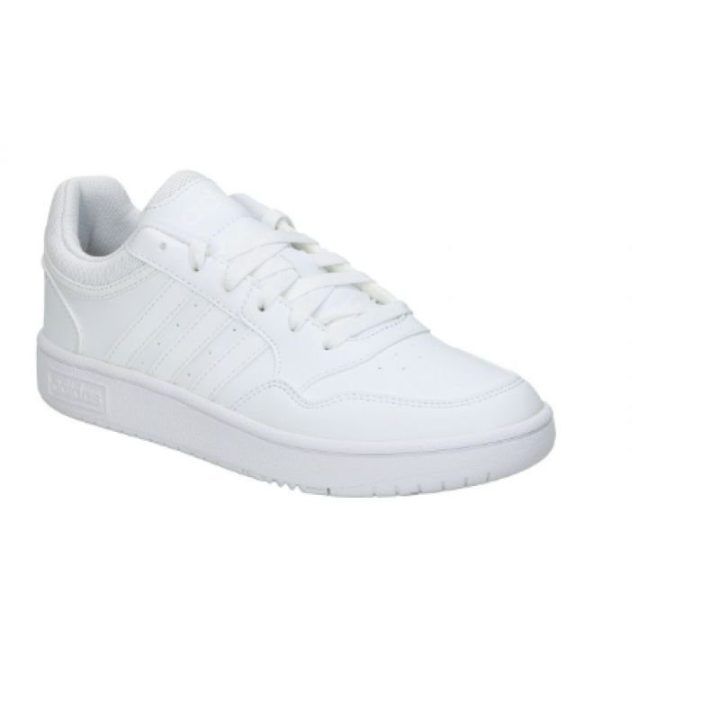 Vaikiški žemo profilio sportbačiai adidas Hoops 3.0, balti