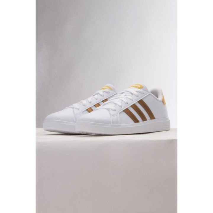 Paauglių sportbačiai adidas Grand Court 2.0, balti