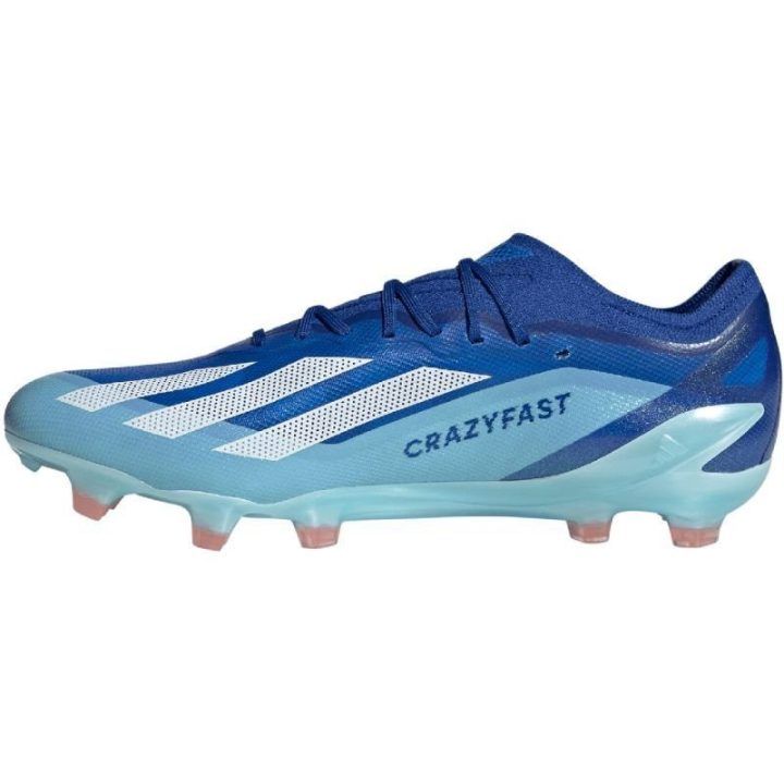 Vyriški futbolo bateliai FG adidas X Crazyfast.1, mėlyni