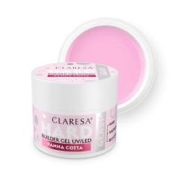 Kietasis nagų modeliavimo gelis Claresa Hard&easy Panna Cotta, 45 g