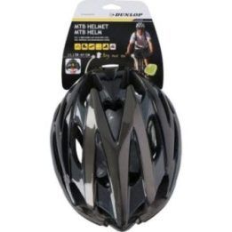 Kalnų dviračio šalmas Dunlop, L dydis (58–61 cm), juodas