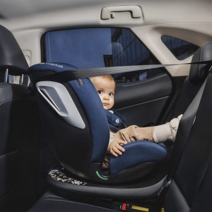 Vaikiška automobilinė kėdutė Kinderkraft I-Grow 2 Plus, žalia