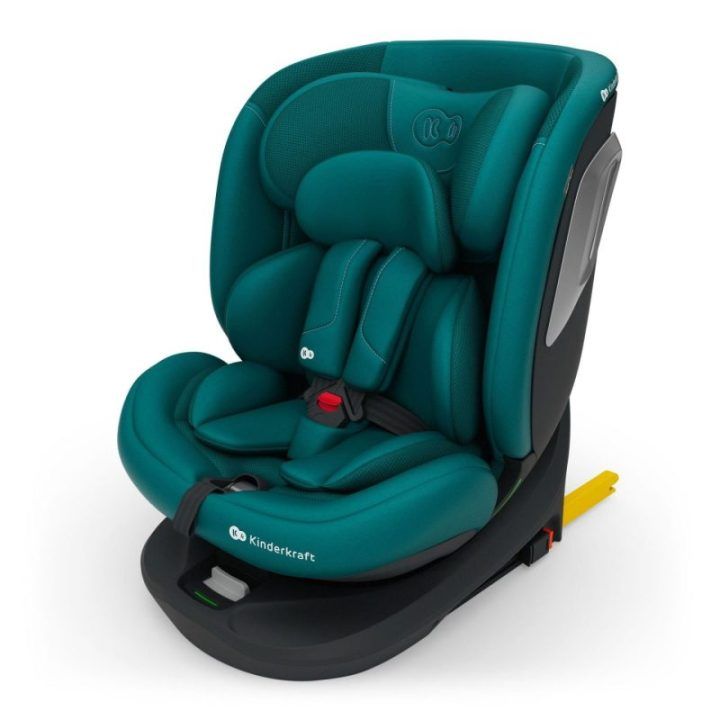 Vaikiška automobilinė kėdutė Kinderkraft I-Grow 2 Plus, žalia