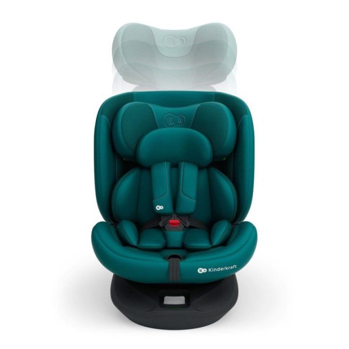 Vaikiška automobilinė kėdutė Kinderkraft I-Grow 2 Plus, žalia