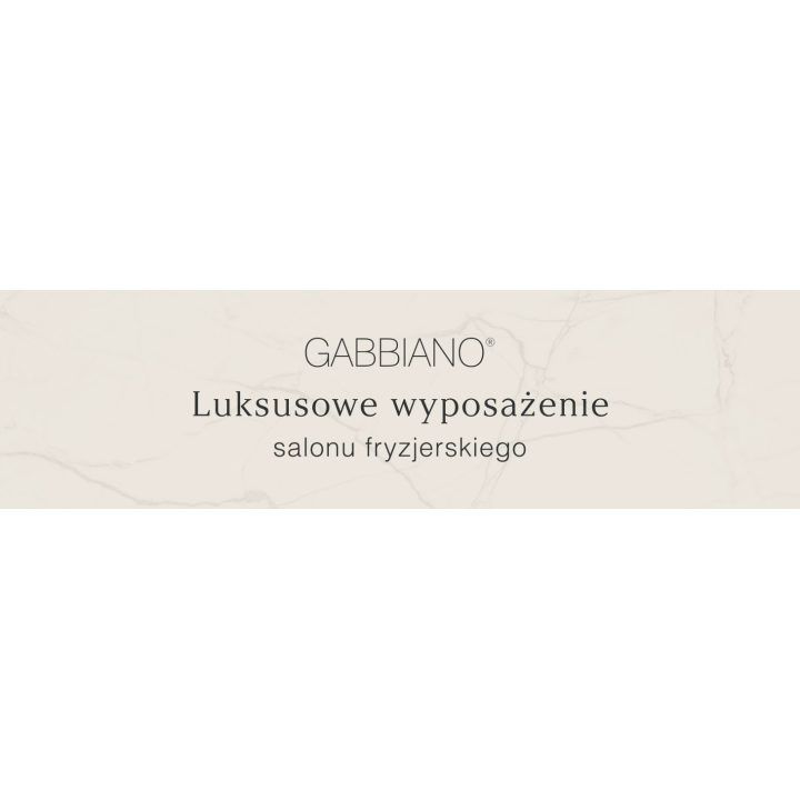 Kirpyklos krėslas su hidrauliniu keltuvu Gabbiano Vitoria, rudas