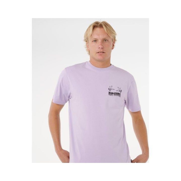 Laisvo kirpimo marškinėliai Rip Curl Surf Trip, mėlyni