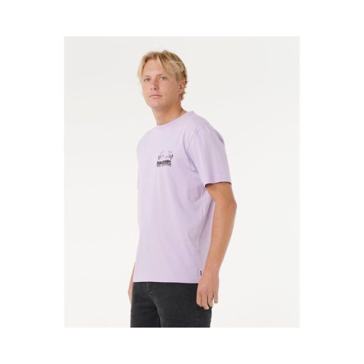 Laisvo kirpimo marškinėliai Rip Curl Surf Trip, mėlyni