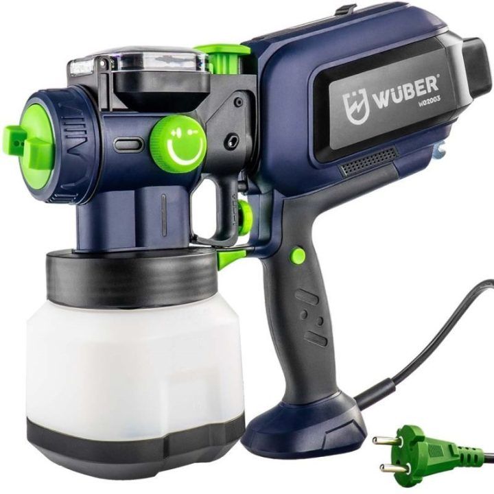 Dažymo purškimo pistoletas 550 W Wuber W02003