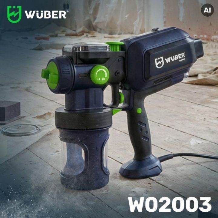 Dažymo purškimo pistoletas 550 W Wuber W02003