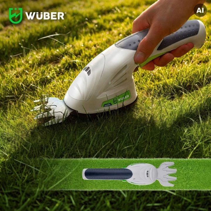 Akumuliatorinės žirklės gyvatvorėms ir vejai Wuber W23320, 7,2 V