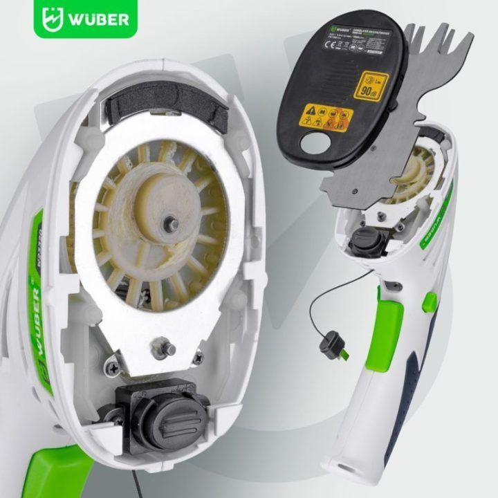 Akumuliatorinės žirklės gyvatvorėms ir vejai Wuber W23320, 7,2 V