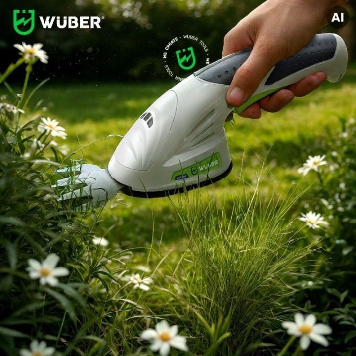 Akumuliatorinės žirklės gyvatvorėms ir vejai Wuber W23320, 7,2 V