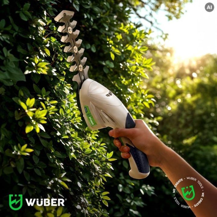 Akumuliatorinės žirklės gyvatvorėms ir vejai Wuber W23320, 7,2 V
