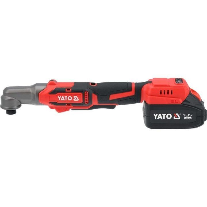 Akumuliatorinė smūginė terkšlė YATO YT-828030, raudona ir juoda