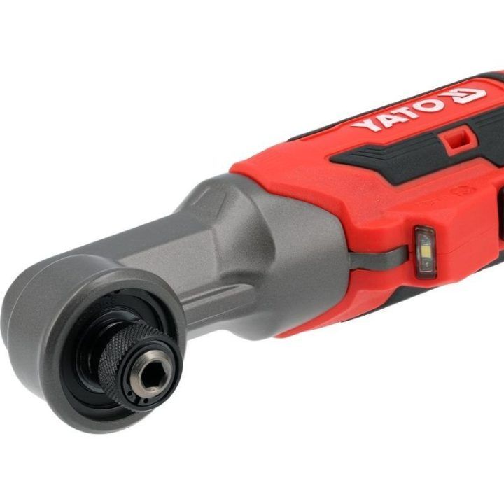 Akumuliatorinė smūginė terkšlė YATO YT-828030, raudona ir juoda