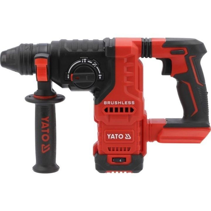 Perforatorius SDS+ YATO YT-827726, 18 V, raudonas ir juodas