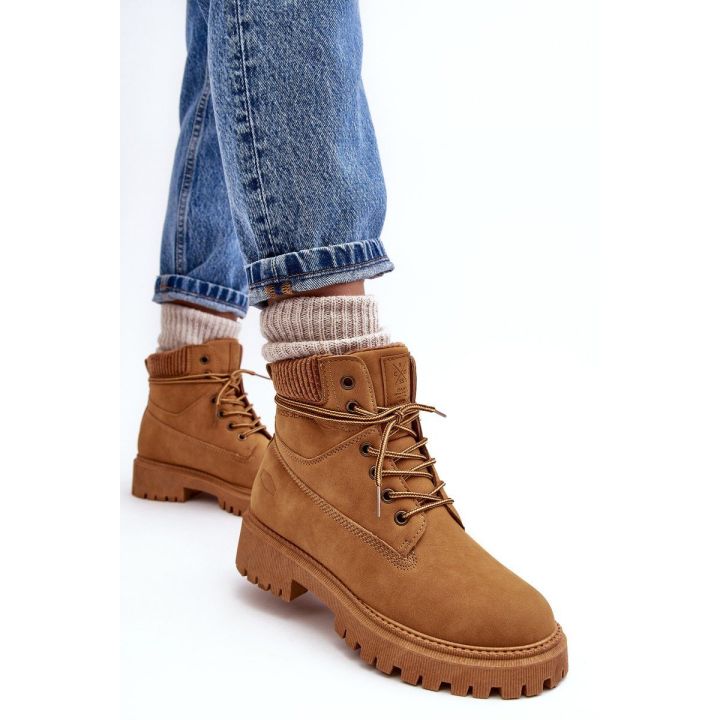 batai Trapper Boots Camel Cross Jeans MM2R4011C BSB28033