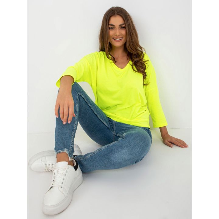 Palaidinė fluo geltona