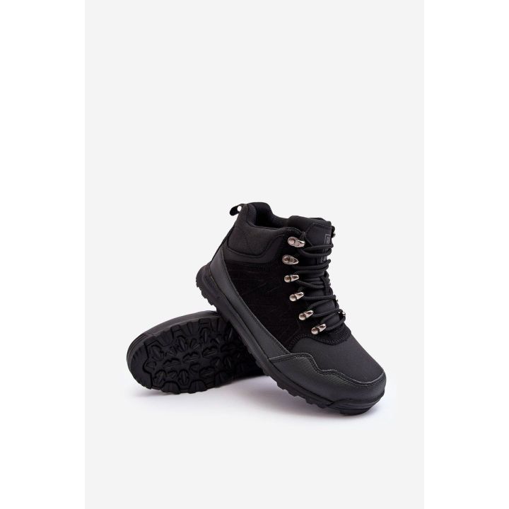 paminkštinti trekingo batai Black Big Star MM274481 BSB28125