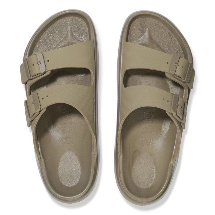 Vyriškos basutės su dviem dirželiais Birkenstock Mogami Terra, chaki