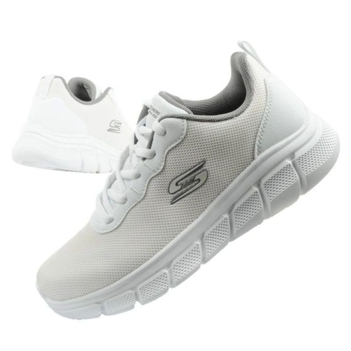Vyriški sportbačiai Skechers Bobs B Flex, balti