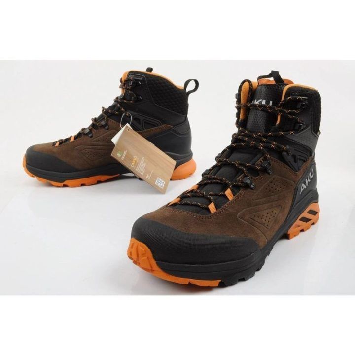 Vyriški žygio batai su GORE-TEX AKU Reactive, rudi