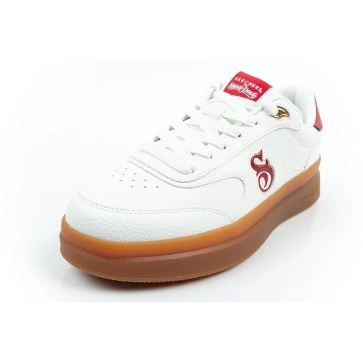 Vyriški sportbačiai Skechers Courtside-Cali Dudez, balti